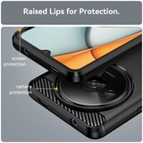 Techsuit Carbon Silicone maska za Xiaomi Redmi A3 – crna | shoptok.hr