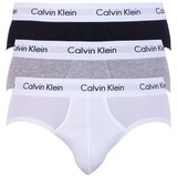 Calvin Klein Set of three classic fit briefs in white, grey and black Underwear | shoptok.hr