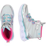 Skechers Škornji svetlo modra / svetlo siva / roza / srebrna | Shoptok.si