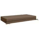  Jastuk za sjedalo SOEST 100% poliester Sivosmeđa - Sivosmeđa 120 x 80 x 15 cm Melange | shoptok.hr