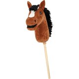 QHP Konjiček na palici Hobby Horse - rjava | Shoptok.si