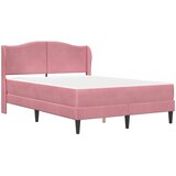 Krevetna konstrukcija 2 pcs Ružičasta 120 x 190 cm Baršun | Shoptok.si
