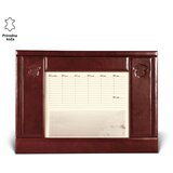PRINC LEATHER Stona mapa, 600×830×30mm, Braon Cene