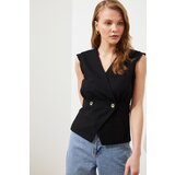 Trendyol Ženska bluza bez rukava crna siva | ePonuda.com