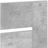  Konstrukcija postelje Beton 140 x 200 cm Masivno borovo les, (5000102711) | Shoptok.si