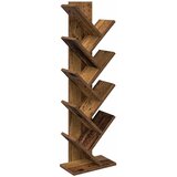 vidaXL Polica za knjige Tree 6-nivojska 30 x 18 x 100 cm Star les, (5000307308) Cene