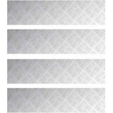  Stepenica Pravokutni 4 pcs Srebrno 80 x 20 cm Aluminij | shoptok.hr
