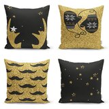 Minimalist Cushion Covers set od 4 jastučnice od šenil jastučnice minimalističke navlake za jastuke winter, 42 x 42 cm Cijene