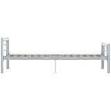  Okvir za krevet sivo-bijeli metalni 90 x 200 cm | shoptok.hr