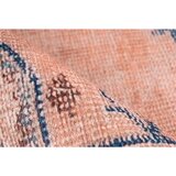 Kayoom RAVNO TKANA PREPROGA Vintage 8406 Blau 140/200 cm potiskano modra | Shoptok.si