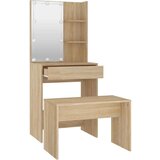  Komplet toaletnih mizic z LED lučkami sonoma hrast konstr. les, (20818130) | Shoptok.si