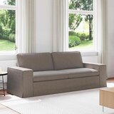 SOFA Sivo-smeđa 222 x 80 x 82 cm Metal | shoptok.hr