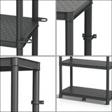 KISTENBERG Stackaro Solid 60 KSS60L4HD plastični regal 58 × 28 × 131,5 cm – nosivost 185 kg | shoptok.hr