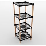  Drvena polica sa plastičnim pregradama Bienwood BIE-7209 | ePonuda.com