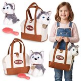 ECO TOYS Plišana igračka za decu štene Husky | Eponuda.com