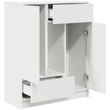  Komoda s ladicama i vratima bijela 73x31x90 cm | shoptok.hr