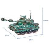 3d drvena slagalica - TENK
