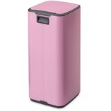 Brabantia Rožnat jeklen koš za smeti s pedalom 30 l Bo – | Shoptok.si