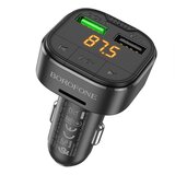 FM transmiter Bluetooth sa USB punjaćem BOROFONE BC43 TF card playback QC3.0 car black | Eponuda.ba