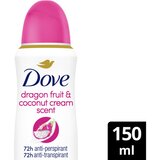 Dove Advanced Care Go Fresh osvježavajući dezodorans za žene Dragon Fruit&Cocconut 150 ml | shoptok.hr