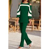Fenzy Elegantan Komplet Majice I Hlača, Tamno Zeleni Fenzy Elegantan Komplet Majice I Hlača, Tamno Zeleni Slike