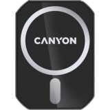 Canyon CH-15, Magnetic car holder and wireless charger, C-15-01, 15W，Input: USB-C: 5V/2A, 9V/3A;Output: 5W, 7.5W, 10W, 15W;83*60*8.15mm,0.147kg,black - CNE-CCA15B01 | Shoptok.si