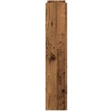 vidaXL Stenska omara za čevlje starinski les 80x18x90 cm inž. les | Shoptok.si