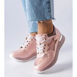 Gemre Pink Shiny Sneakers L'Angelier | Shoptok.si