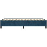  Okvir za krevet bez madraca tamnoplavi 90x200 cm baršunasti | shoptok.hr