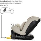 Lorelli Solaris autosjedalica i-size Isofix 360° 40-150 cm, Beige | shoptok.hr