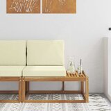 Vanjski krajnji kauč s jastukom Prirodna 91 x 63 x 73 cm Cijene