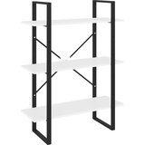 Maison Chic Knjižna omara - Knjižni regal bela 80x30x105 cm iverna plošča, (21725046) Cene