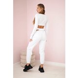 Kesi Set with a top blouse white | Shoptok.si