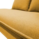 MID.YOU LEŽALNIK, rumena tekstil | Shoptok.si
