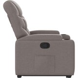  Naslanjač s funkcijo vstajanja taupe blago, (20927707) | Shoptok.si