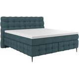 Premium Living Postelja Boxspring Scarlett, Turkizna, 160x200 | Shoptok.si
