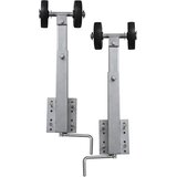  2-dijelni set držača za prikolicu za brod s duplim kotačima 59 - 84 cm | shoptok.hr