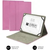 funda tableta clever stand tablet case 10,1 ''pink, (22056524)