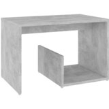  Bočni stolić siva boja betona 59 x 36 x 38 cm konstruirano drvo | Eponuda.ba