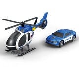  Set policijski auto i policijski helikopter Cene
