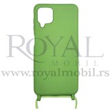  silikonska futrola soft x-cell sa pertlom za samsung A125 galaxy A12 zelena | ePonuda.com