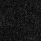  Otirač crni 100 x 300 cm čupavi od kokosovih vlakana | shoptok.hr