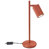 sollux SL.1643 - stona lampa karbon 1xGU10/10W/230V narandžasta