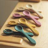 Petite & Mars take&Match Silicone Cutlery pribor Misty Green 6 m+ 2 kom | shoptok.hr