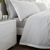 Bianca Svijetlo siva 3-dijelna posteljina za bračni krevet od pamučnog perkala 200x200 cm Seersucker Woven Stripe – | shoptok.hr