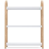 Umbra Bela polica v dekorju eksotičnega lesa 72x90 cm Bellwood - Umbra Cene