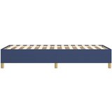  Okvir za krevet s oprugom plava 90x190cm od tkanine | shoptok.hr