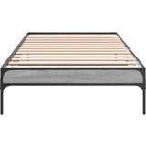  Okvir za krevet boja hrasta 100x200cm konstruirano drvo i metal | shoptok.hr