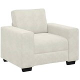 SOFA fotelja krem 100x77x82 cm baršunasta | shoptok.hr