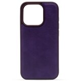  LEATHER CASE Maska za telefon za Iphone 15 Pro, Ljubičasta | Eponuda.com